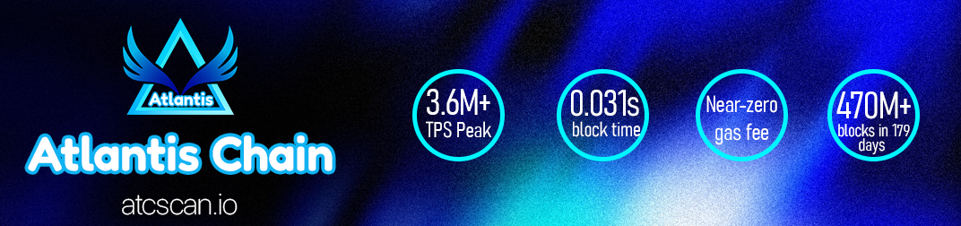 High speed Atlantis Chain Banner