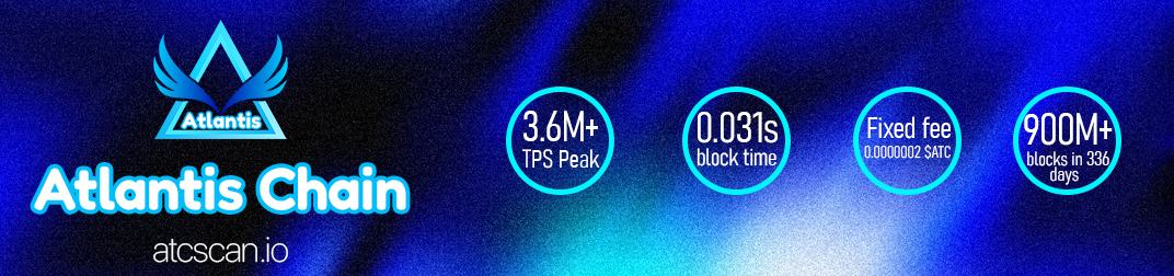High speed Atlantis Chain Banner